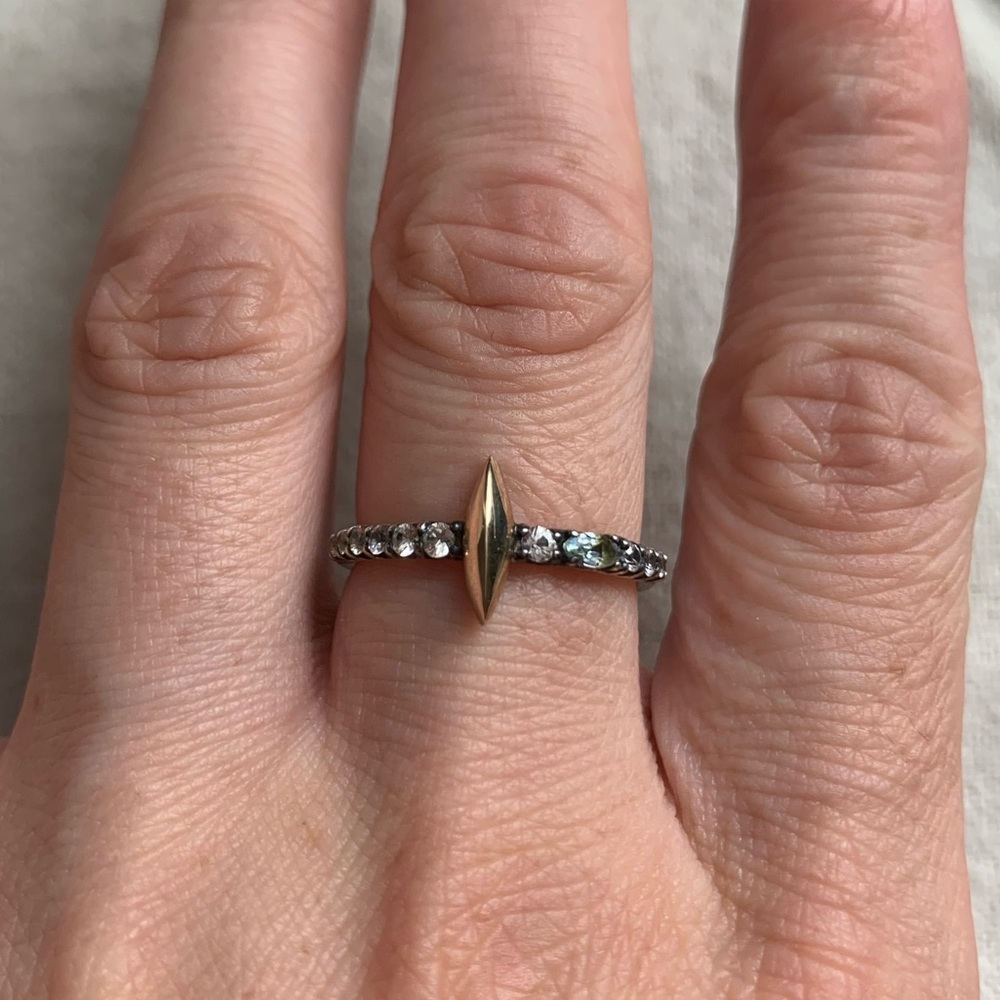 Alexis Bittar Fine Marquis Band Ring